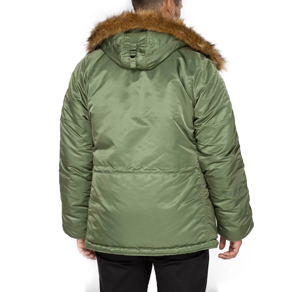 Alpha Industries N3B Hooded Parka Sage Green - Image 8