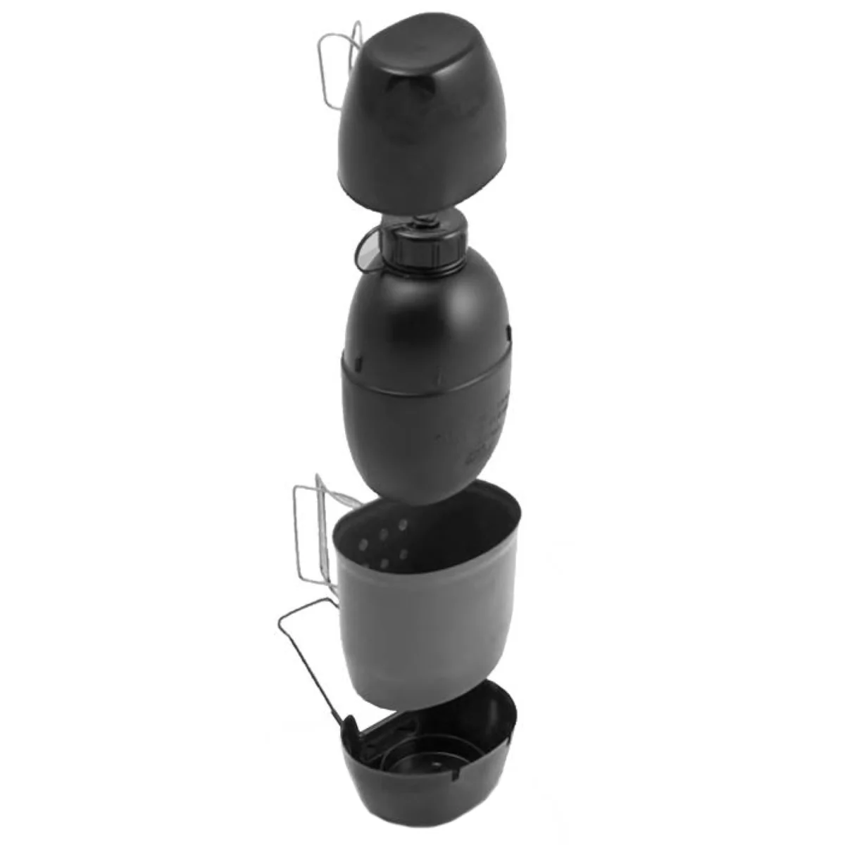 BCB 5-Piece Multi-Fuel Cooking System Black - Image 3