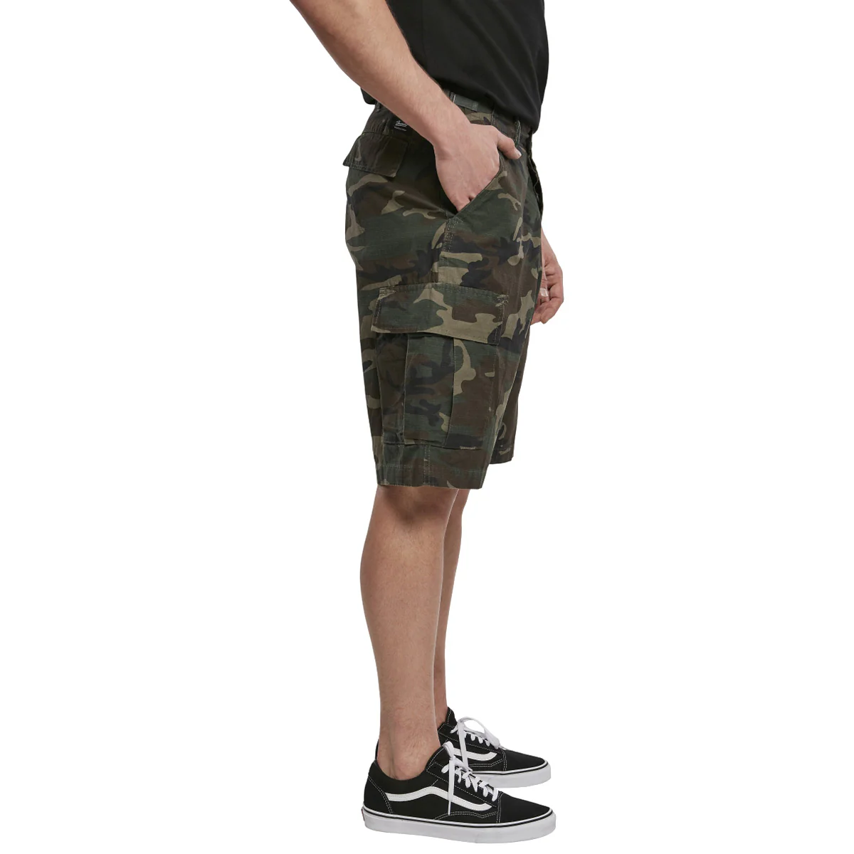 Brandit BDU Ripstop Shorts Woodland Camo - Image 5