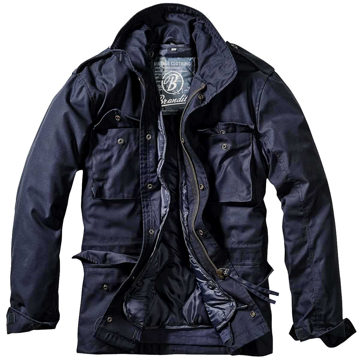 Brandit M-65 Classic Field Jacket Navy - Image 2