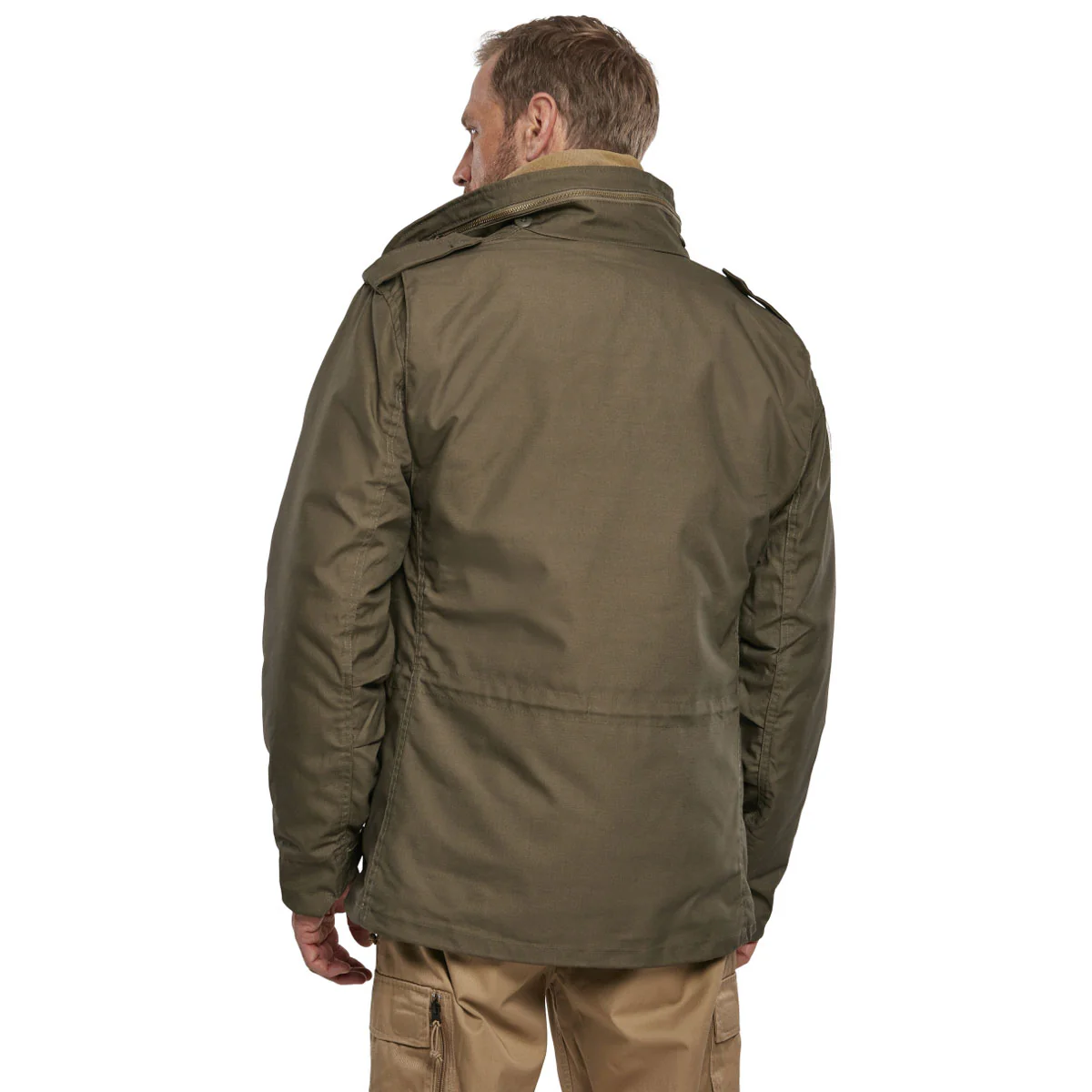 Brandit M-65 Classic Field Jacket Olive - Image 4