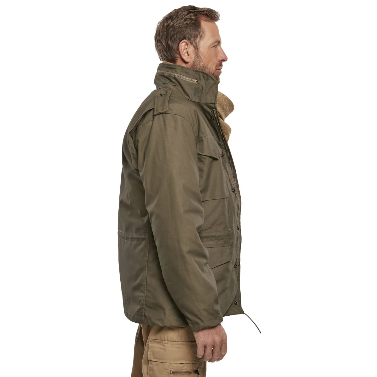 Brandit M-65 Classic Field Jacket Olive - Image 5