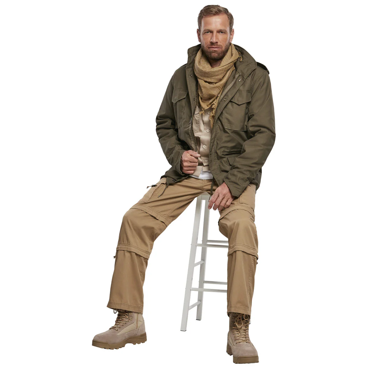 Brandit M-65 Classic Field Jacket Olive - Image 6