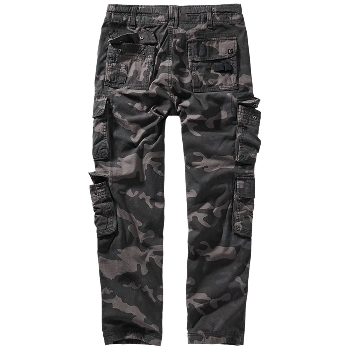 Brandit Pure Slim Fit Cargo Trousers Dark Camo - Image 2