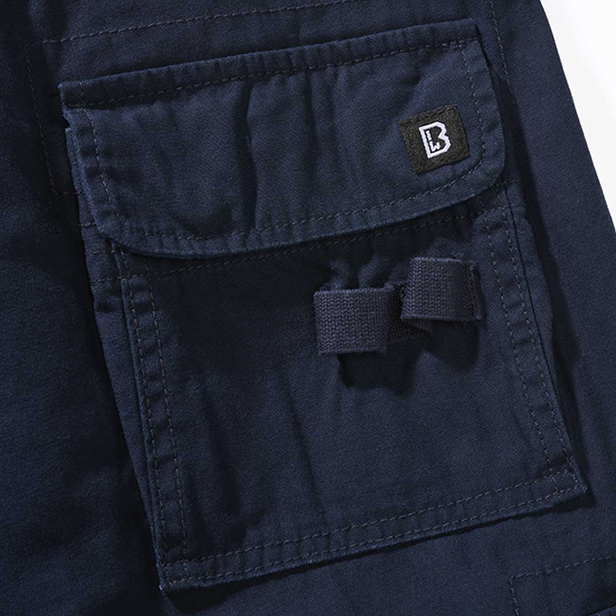 Brandit Pure Slim Fit Cargo Trousers Navy - Image 5