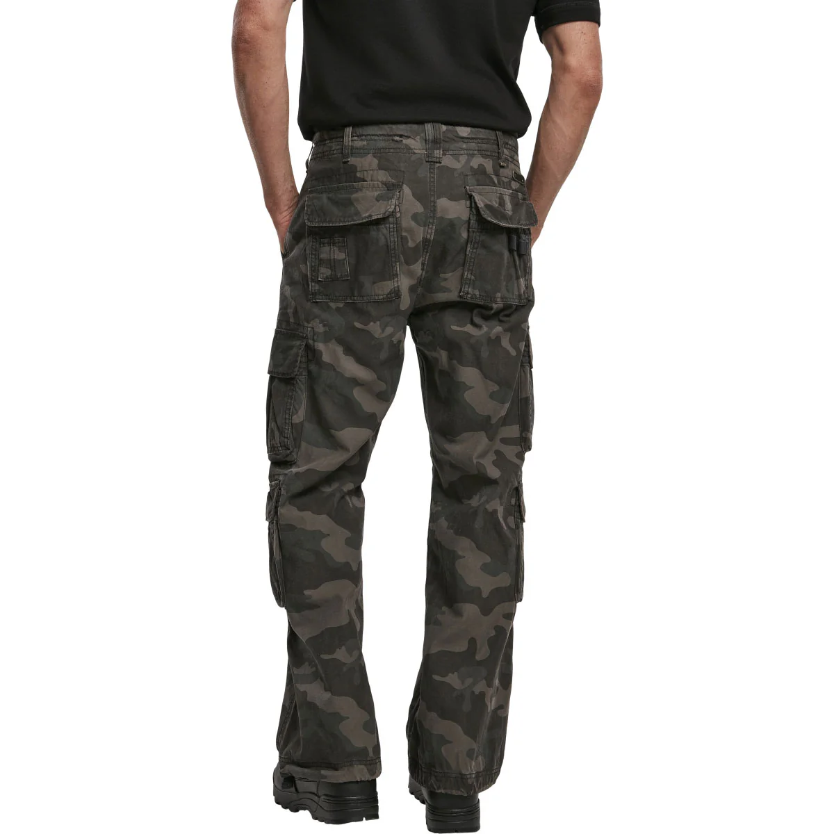 Brandit Pure Vintage Cargo Trousers Dark Camo - Image 5