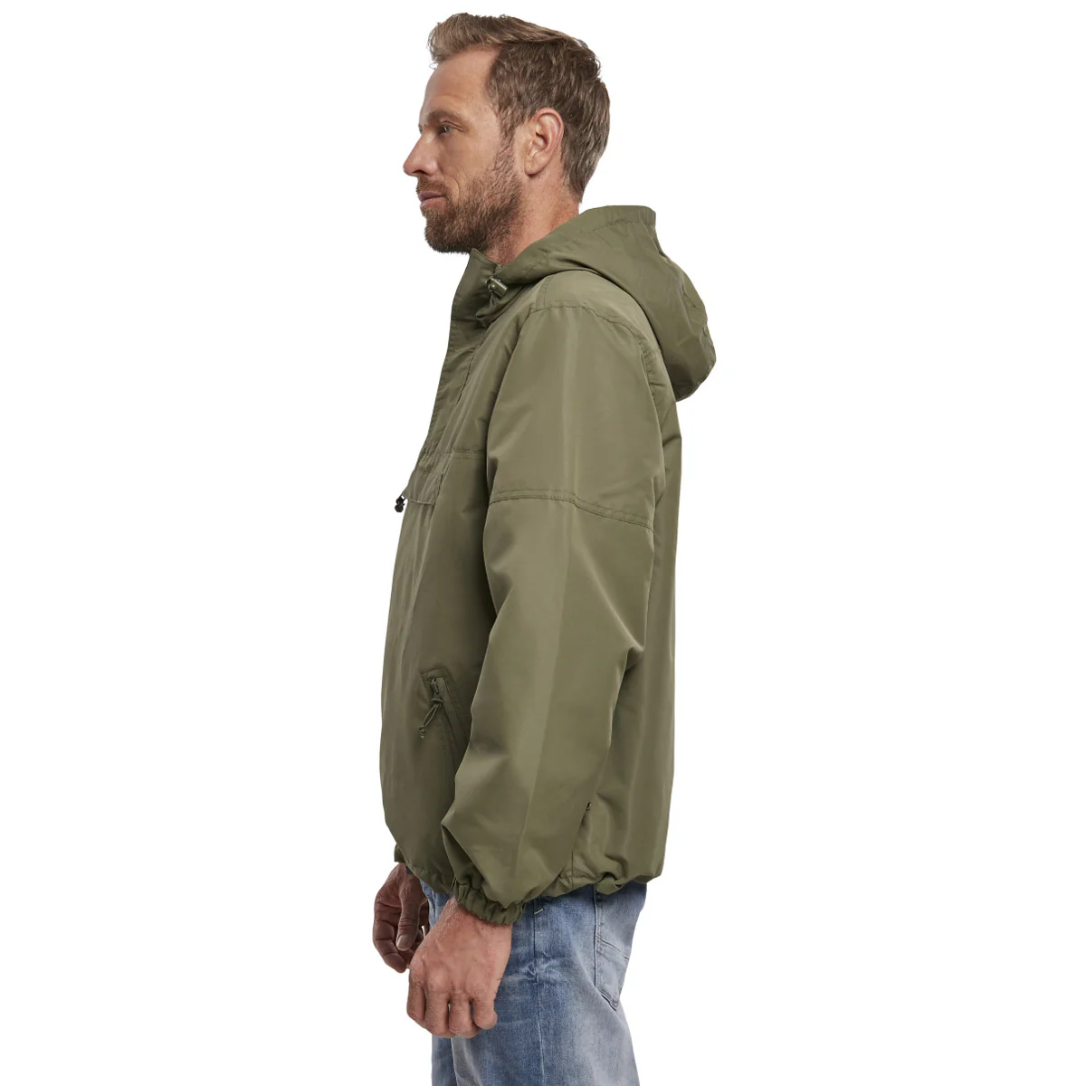 Brandit Summer Windbreaker Jacket Olive - Image 4