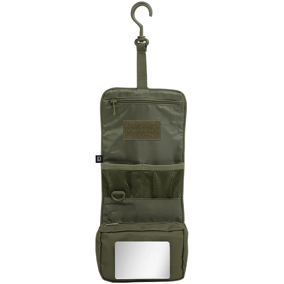 Brandit Toiletry Bag Medium Olive Green - Image 4