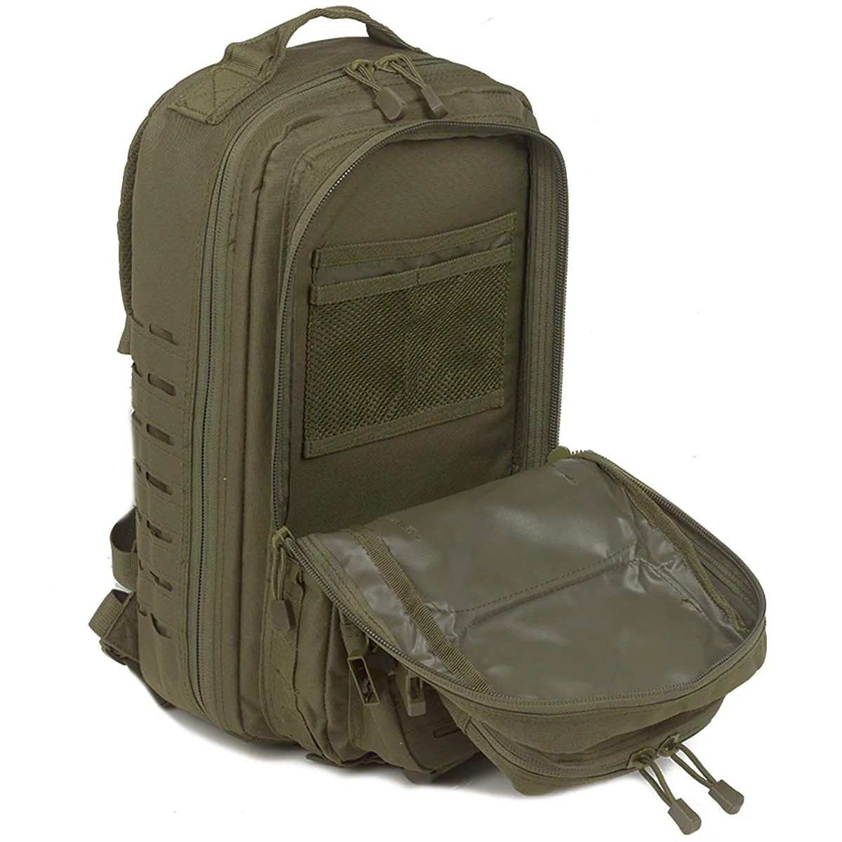 Brandit US Cooper Lasercut Rucksack 25L Medium Olive Green - Image 5