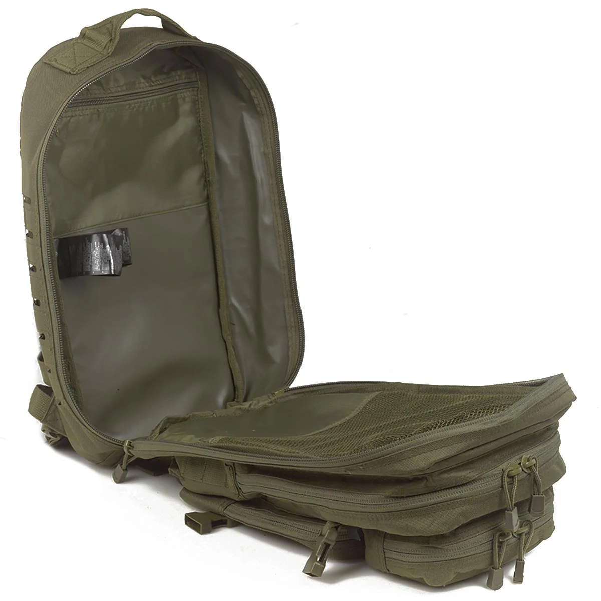 Brandit US Cooper Lasercut Rucksack 25L Medium Olive Green - Image 6