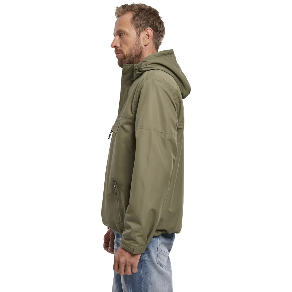 Brandit Windbreaker Jacket Olive - Image 4