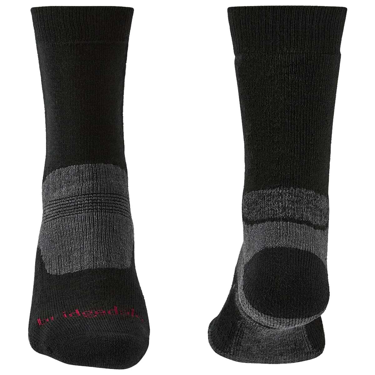 Bridgedale Men's Hike Midweight Merino Performance Boot Sock Black - Image 4