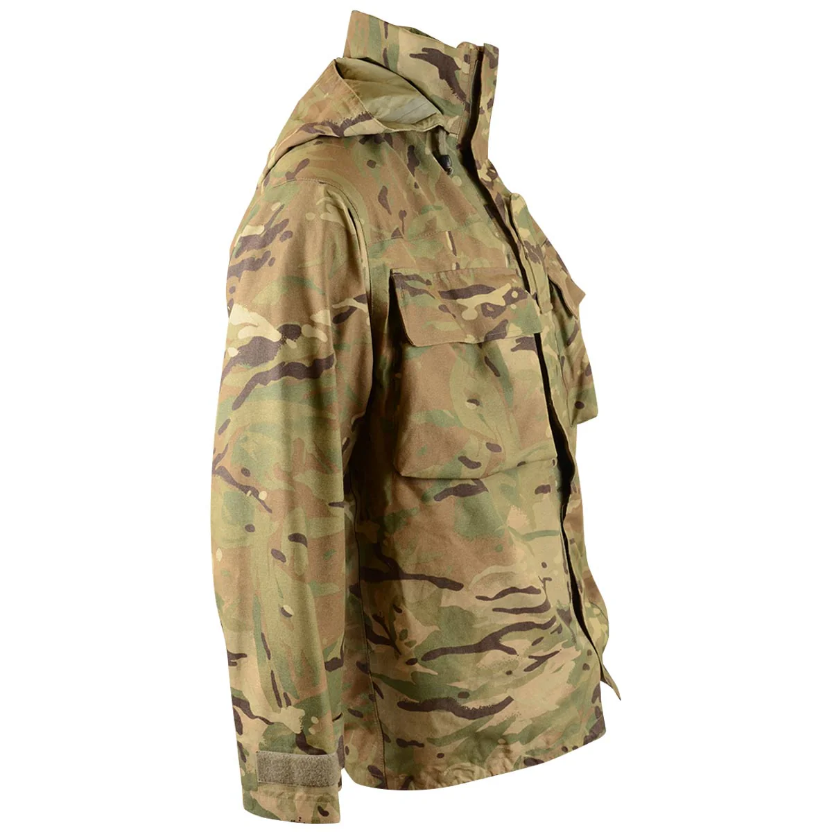 British Army MVP Waterproof Jacket with Pockets MTP Camo - Grade 1 - Image 3
