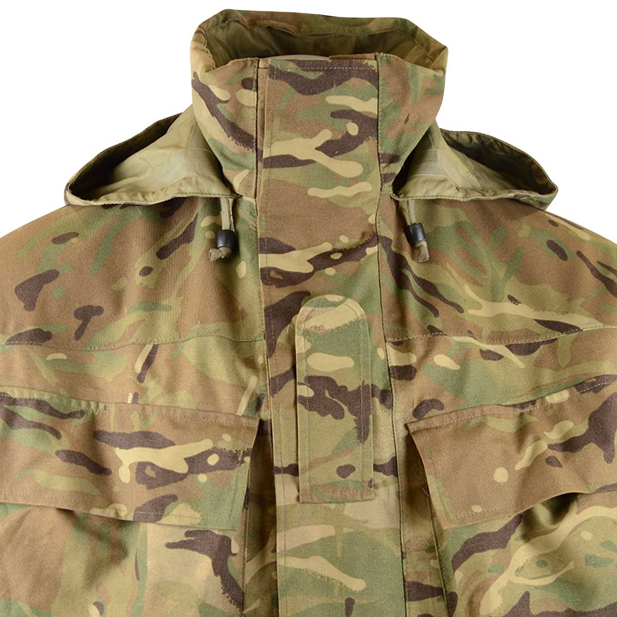 British Army MVP Waterproof Jacket with Pockets MTP Camo - Grade 1 - Image 9