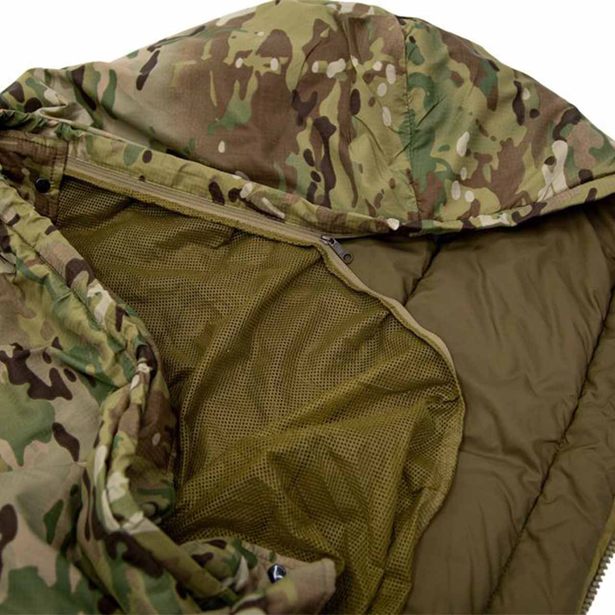 Carinthia Tropen Sleeping Bag with Mosquito Net Multicam - Image 4