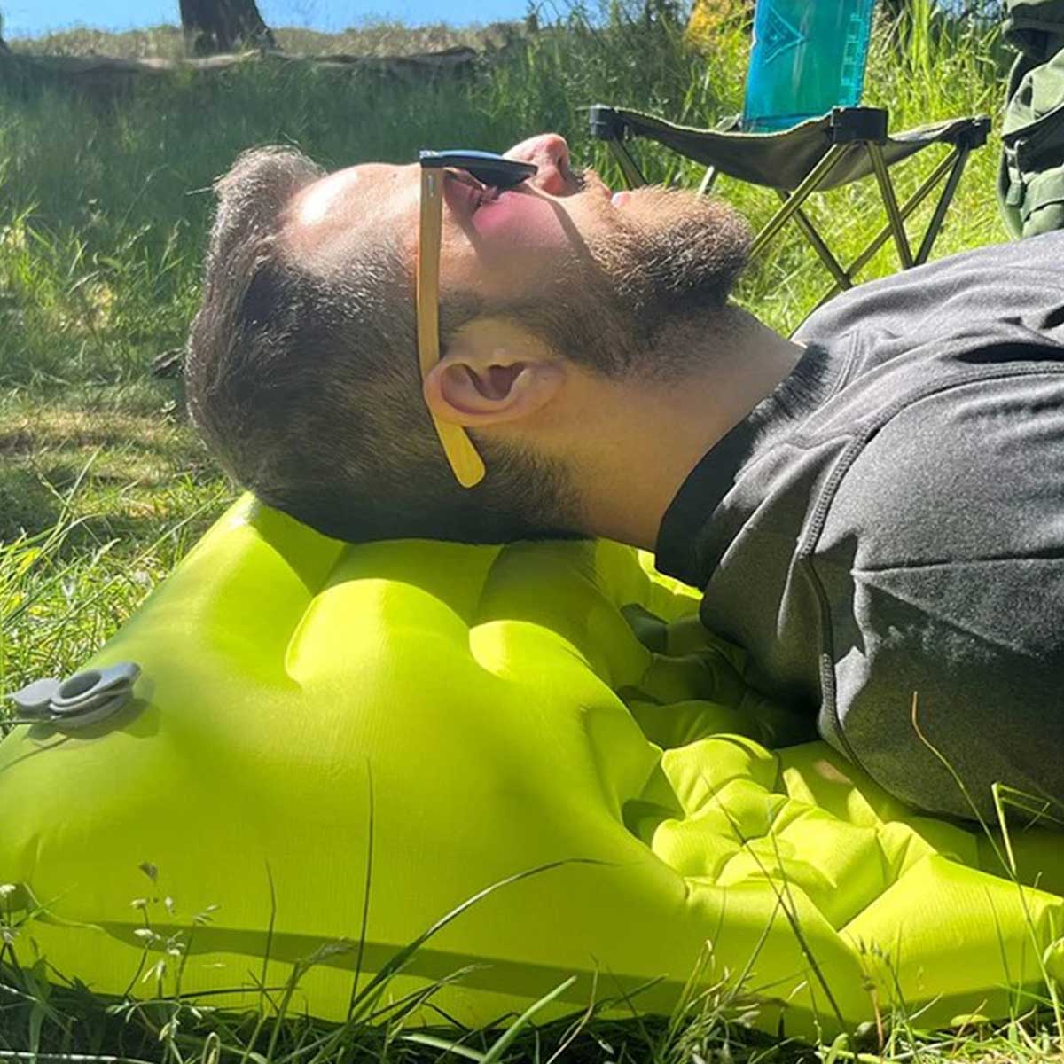 DD Hammocks SuperLight Inflatable Mat Green - Image 2
