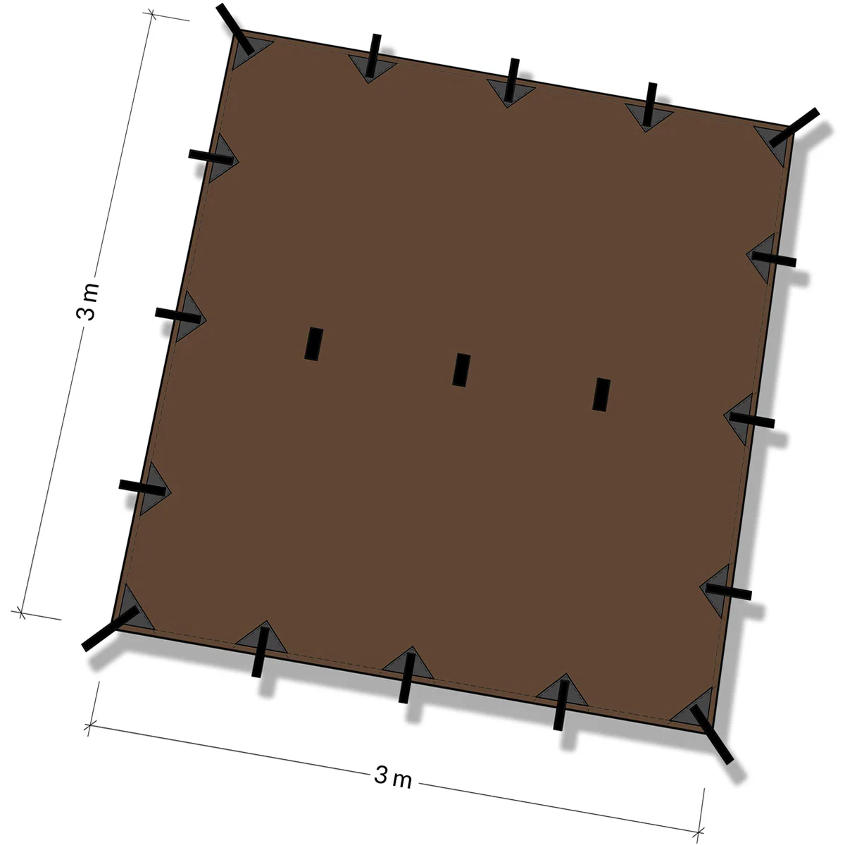 DD Hammocks Tarp 3x3 - Image 14