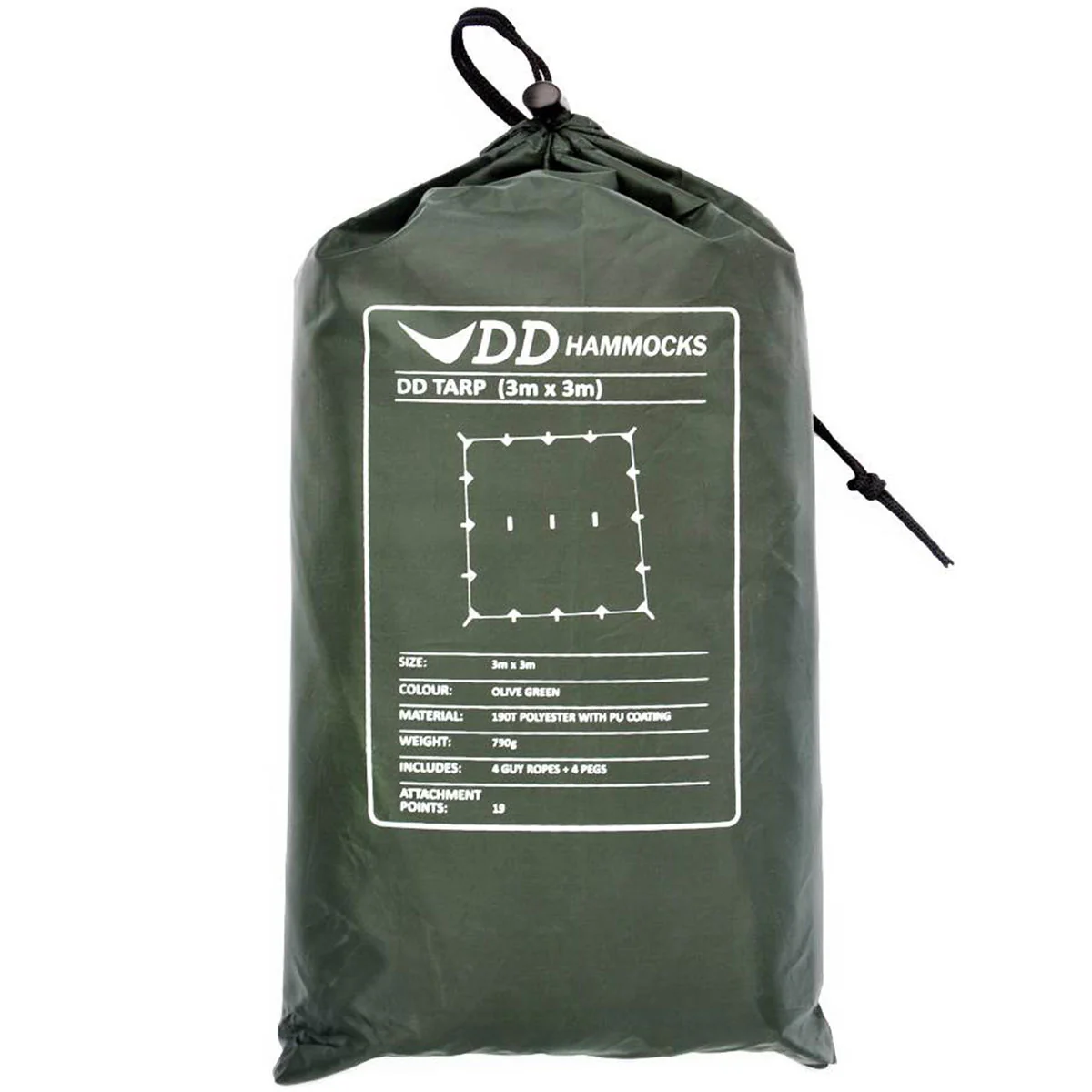 DD Hammocks Tarp 3x3 - Image 9