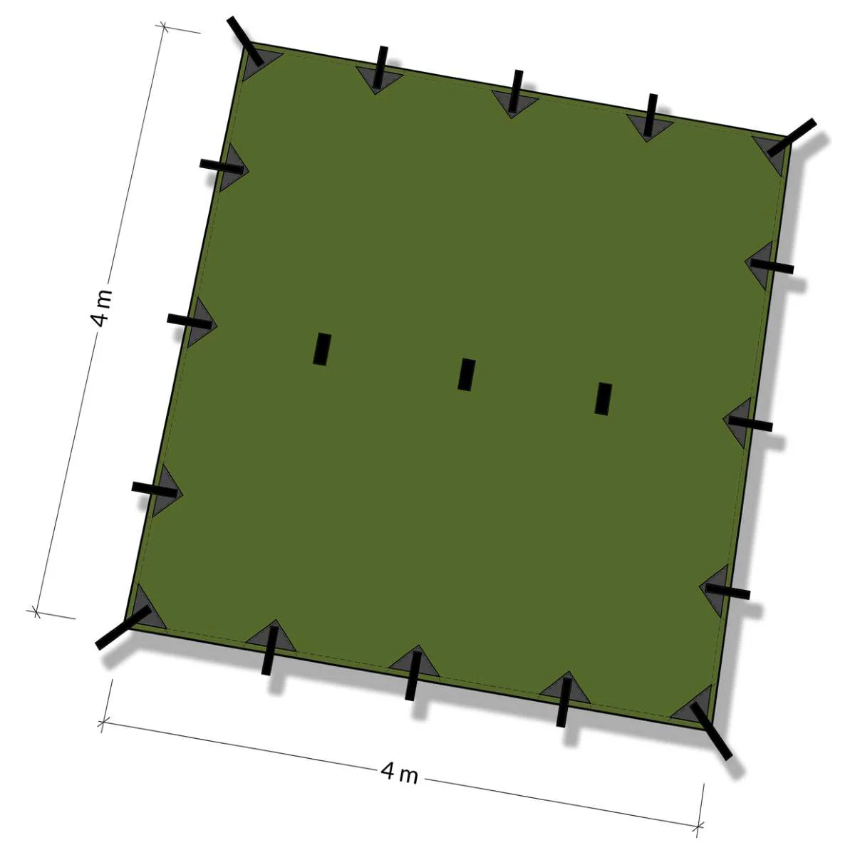 DD Hammocks Tarp 4x4 - Image 10