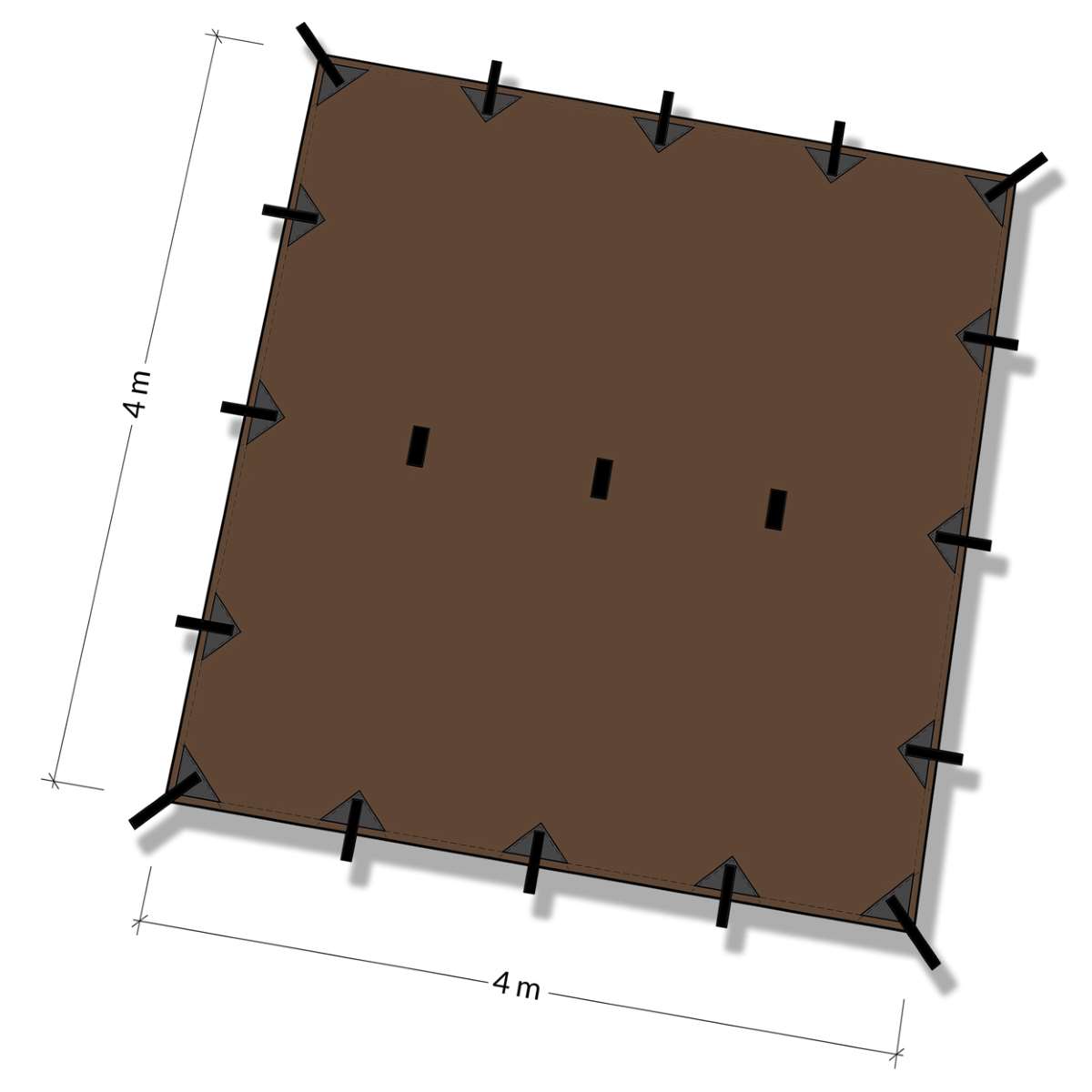 DD Hammocks Tarp 4x4 - Image 12