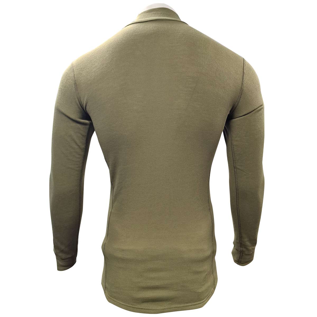 Dutch Army Odlo Thermal Long Sleeve Vest OD Green - Grade 1 - Image 3