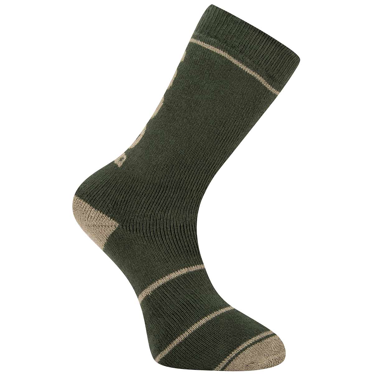 Feeet Rambler Walking Socks Olive - 2 Pack - Image 2