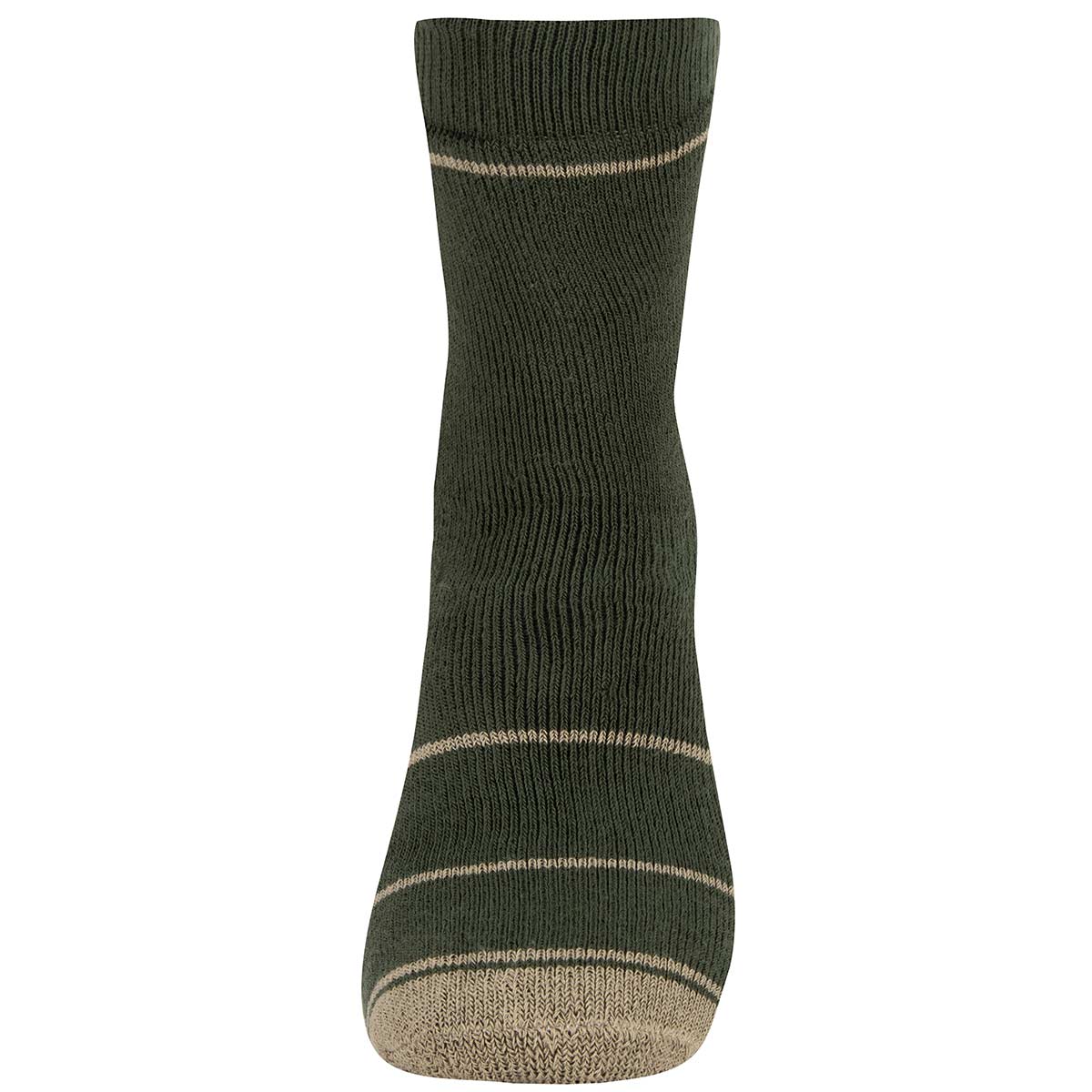 Feeet Rambler Walking Socks Olive - 2 Pack - Image 3