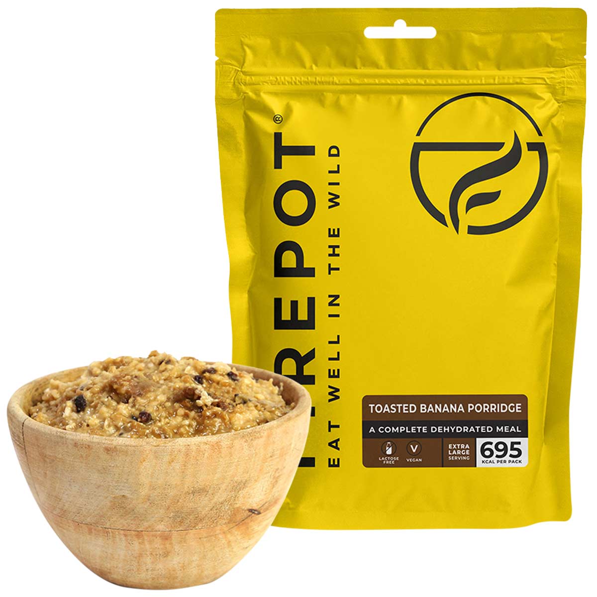 Firepot Dehydrated Meal Toasted Banana Porridge 525kcal / 695kcal - Image 2