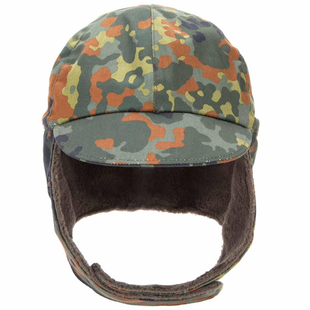 German Army Winter Cap Flecktarn Camo - Image 4