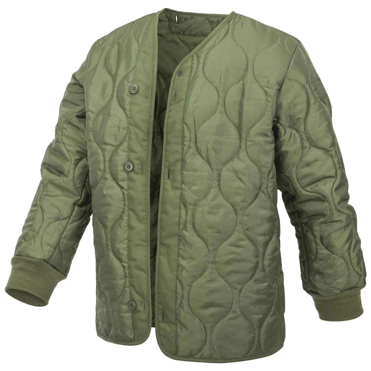 Helikon M65 Field Jacket NyCo Sateen Olive Green - Image 2