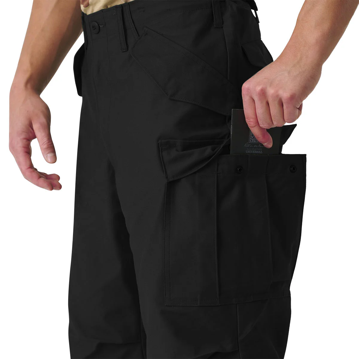 Helikon M65 Trousers NyCo Sateen Black - Image 4