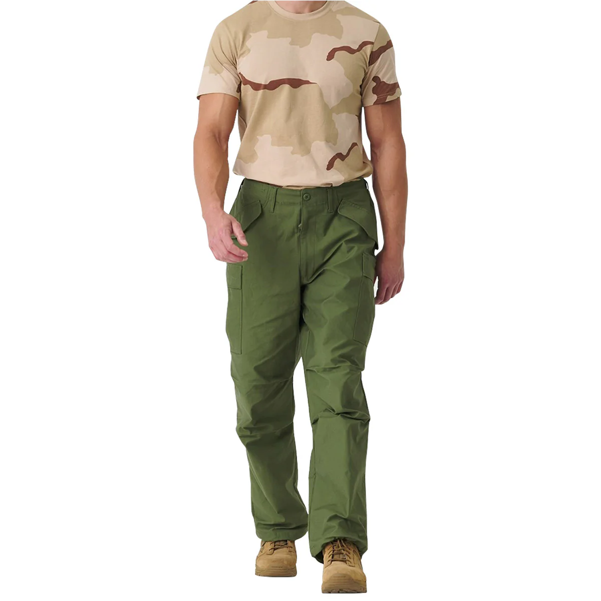 Helikon M65 Trousers NyCo Sateen Olive Green - Image 11