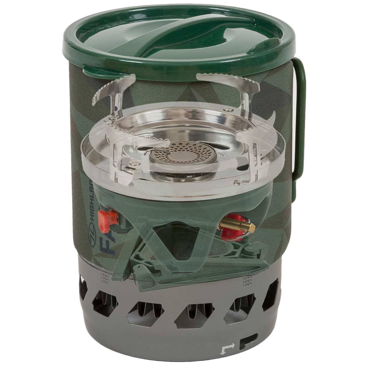 Highlander Fastboil MK3 Camping Stove Olive Green - Image 4