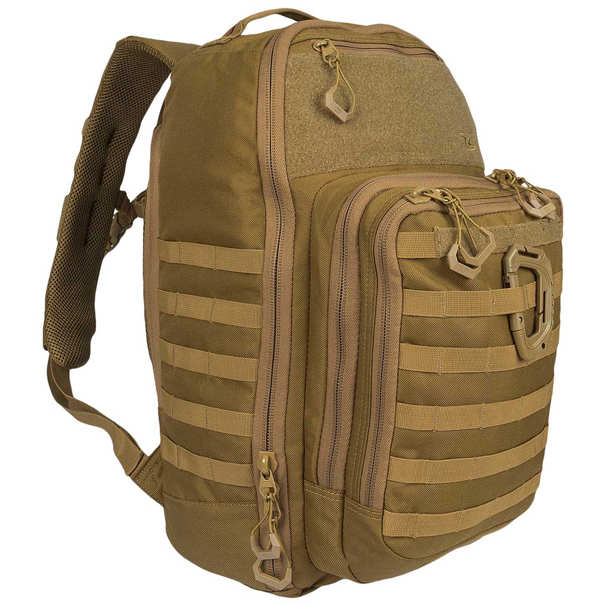 Highlander Harrier Full Clamshell Pack 25L Coyote Tan