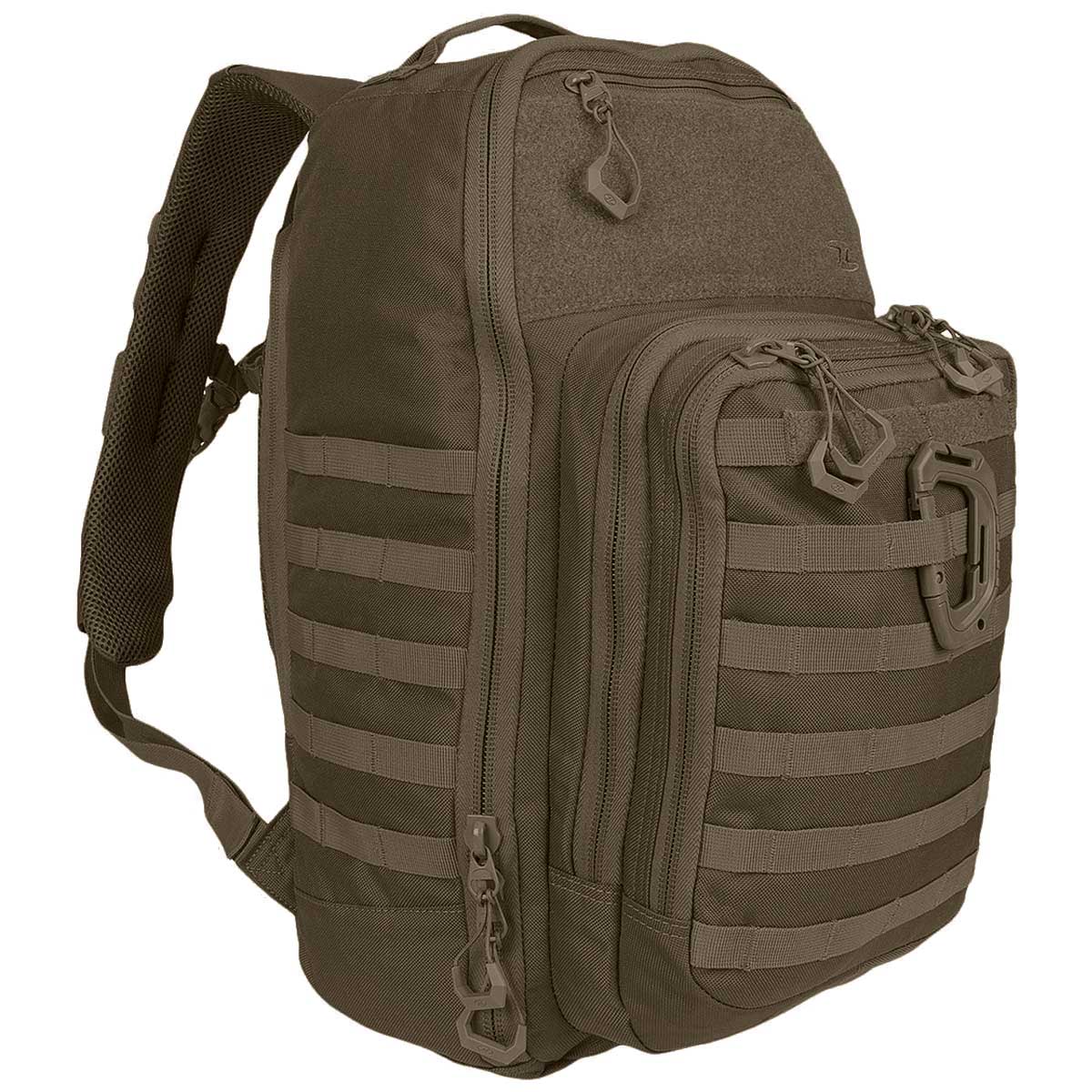 Highlander Harrier Full Clamshell Pack 25L Ranger Green