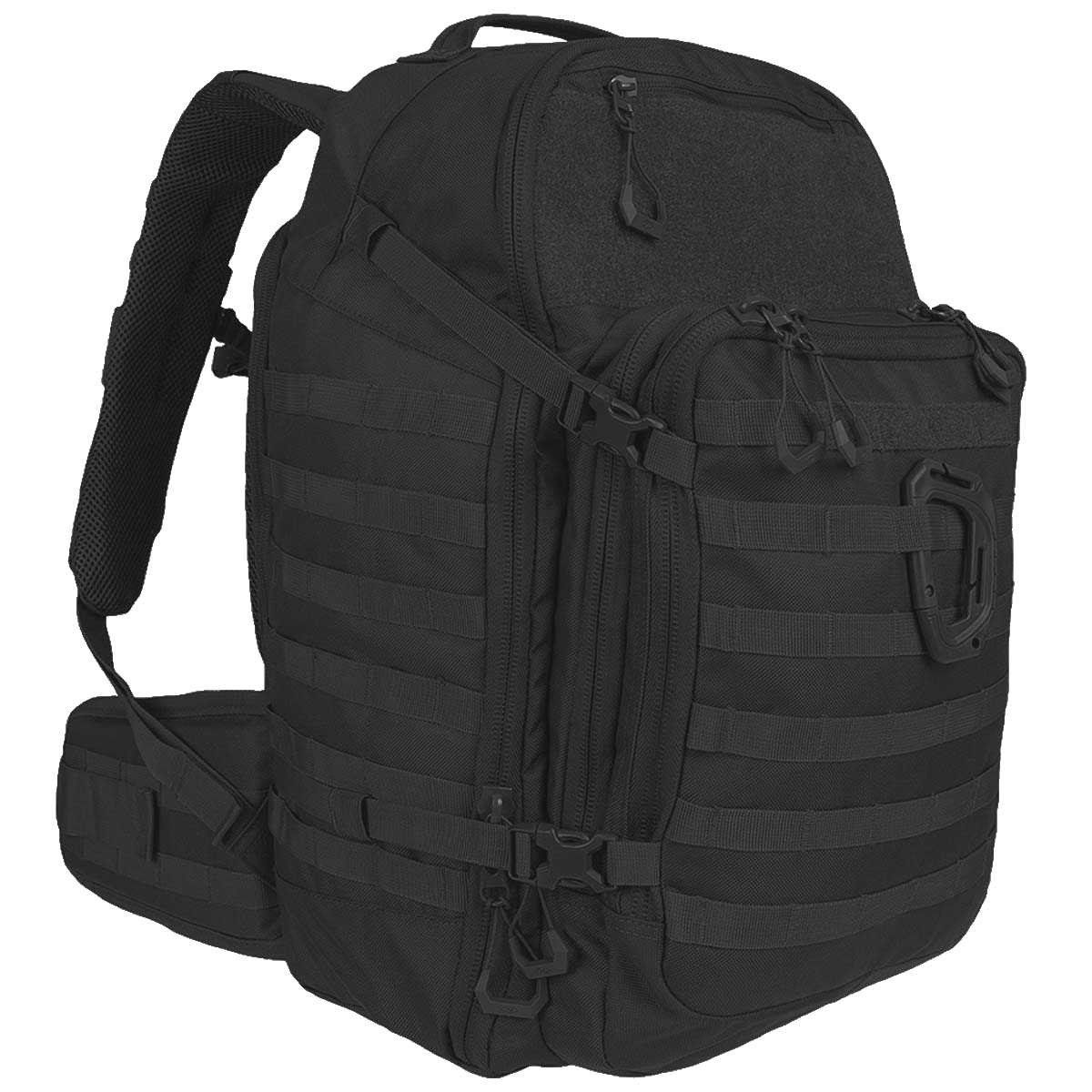 Highlander Harrier Full Clamshell Pack 35L Black