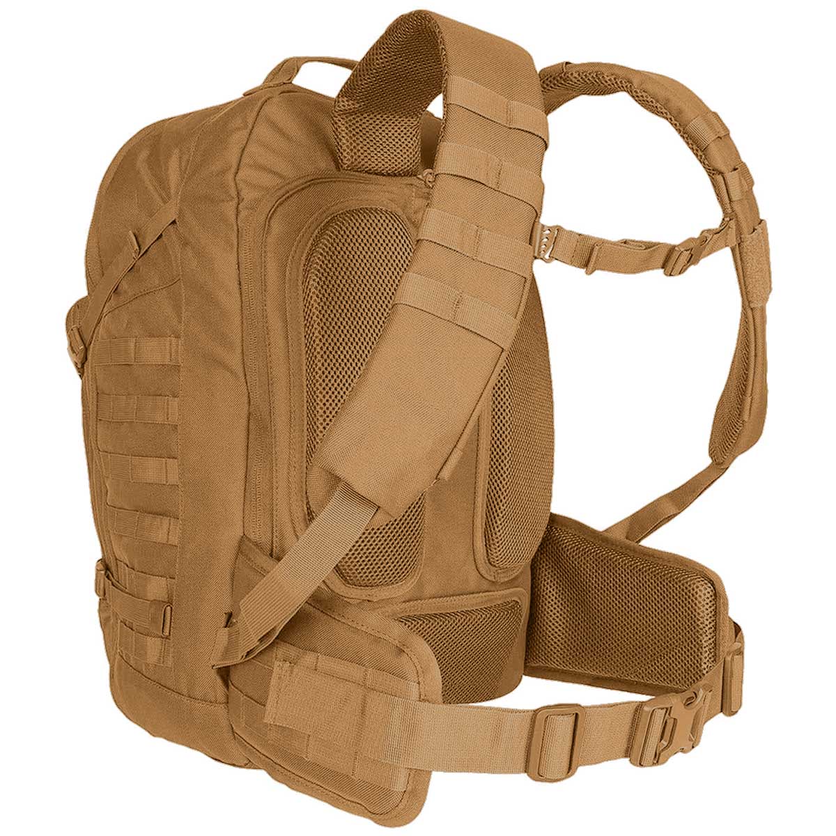 Highlander Harrier Full Clamshell Pack 35L Coyote Tan - Image 4