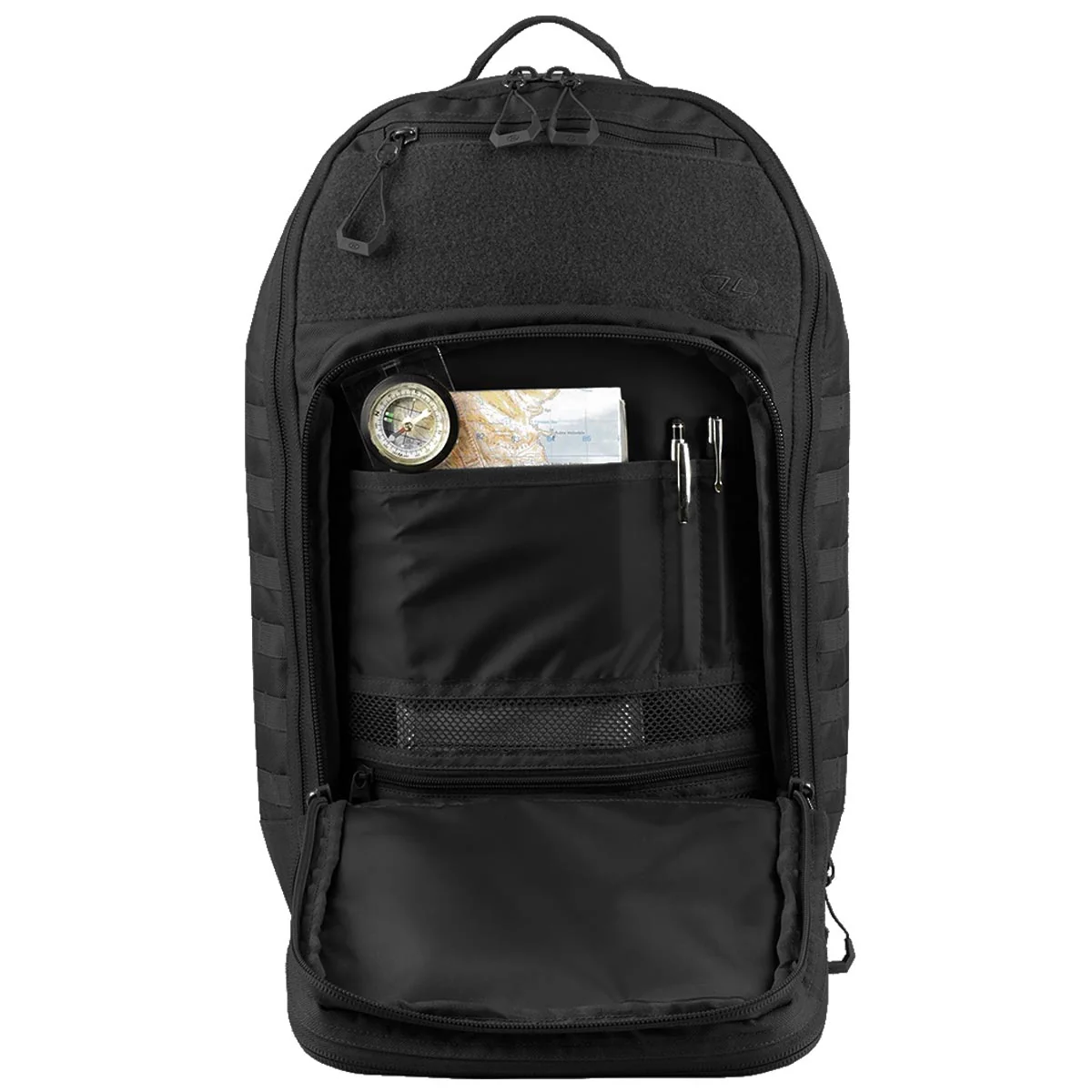 Highlander Harrier Full Clamshell Pack 45L Black - Image 6
