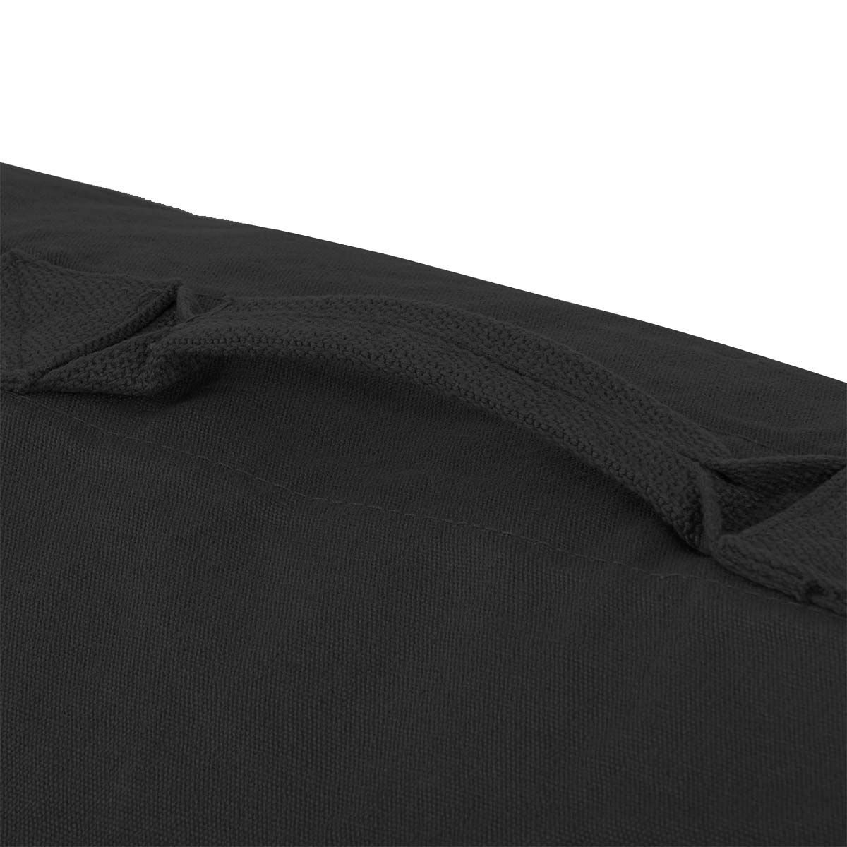 Highlander Heavyweight Canvas Kit Bag 12" Black - Image 2