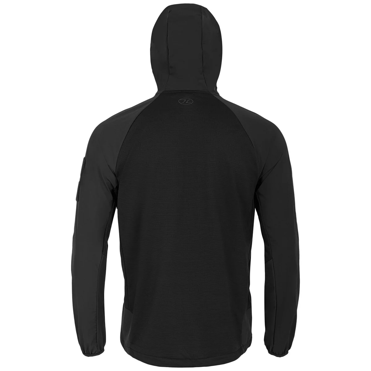Highlander Hirta Hybrid Tactical Zip Hoodie Black - Image 4