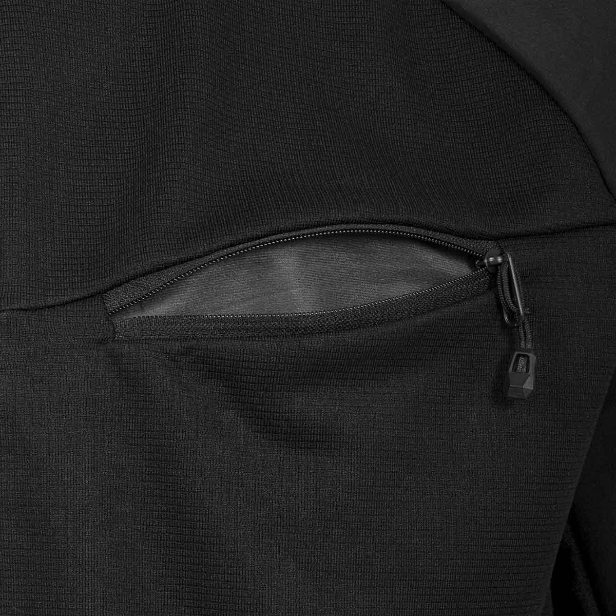 Highlander Hirta Hybrid Tactical Zip Hoodie Black - Image 5