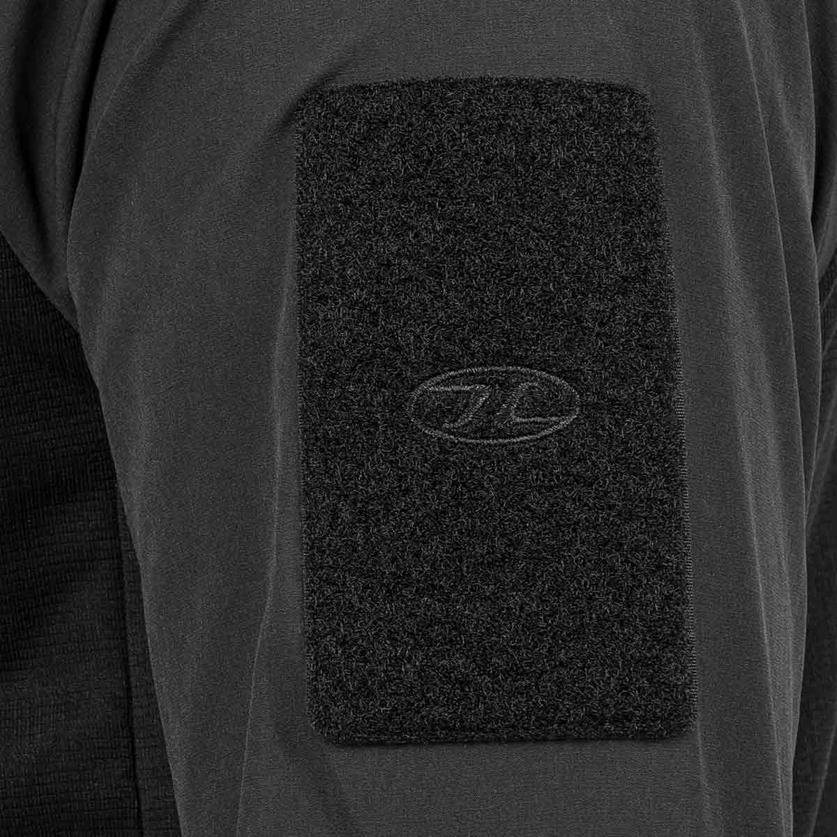 Highlander Hirta Hybrid Tactical Zip Hoodie Black - Image 6