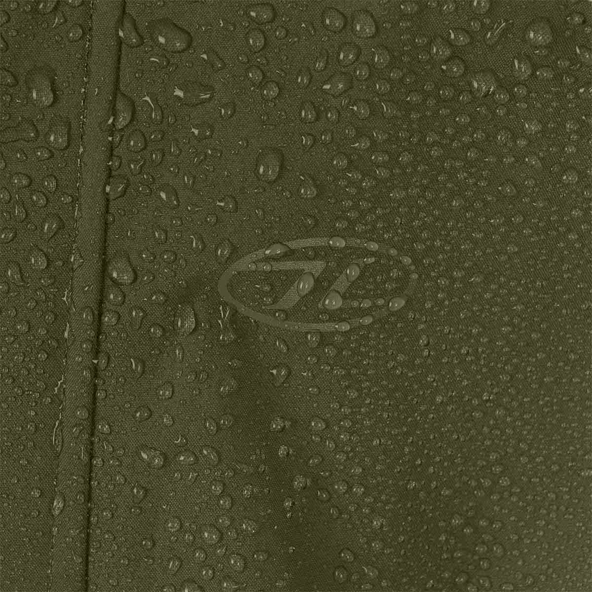 Highlander Kids Waterproof Stormguard Jacket Olive Green - Image 8