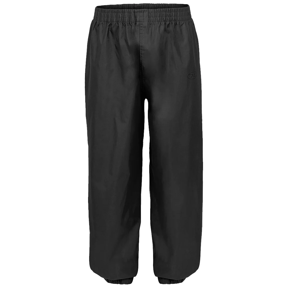 Highlander Kids Stormguard Waterproof Trousers Black - Image 2