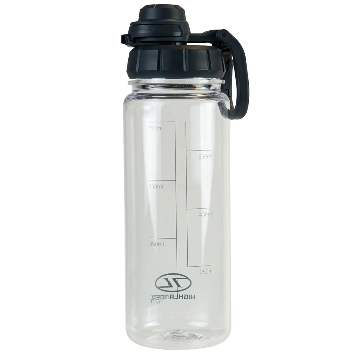 Highlander Laguz 750ml Tritan Water Bottle Charcoal - Image 3