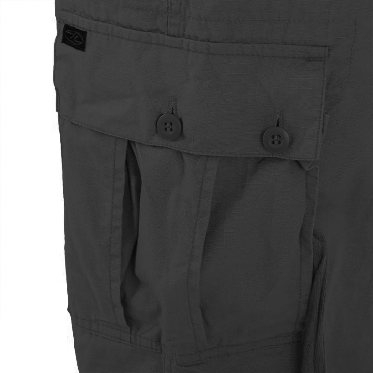 Highlander M65 Ripstop Combat Trousers Black - Image 4