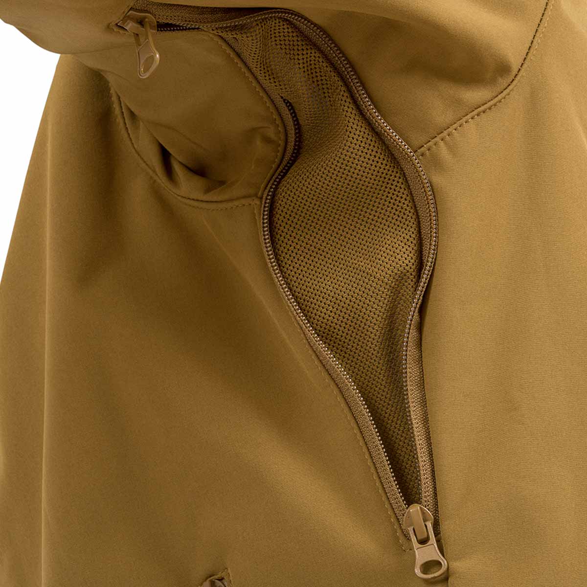 Highlander Odin Waterproof Softshell Jacket Tan - Image 7