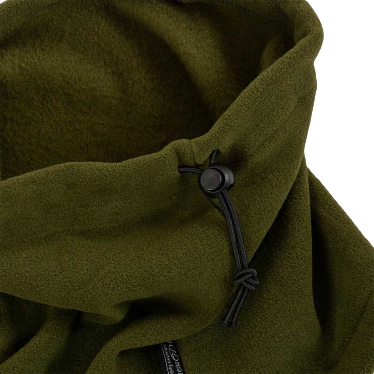 Highlander Polar Fleece Neck Warmer Olive - Image 2