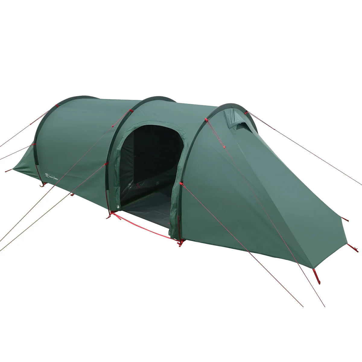 Highlander Respite 2 Person Extended Tunnel Tent Pine Green - Image 2