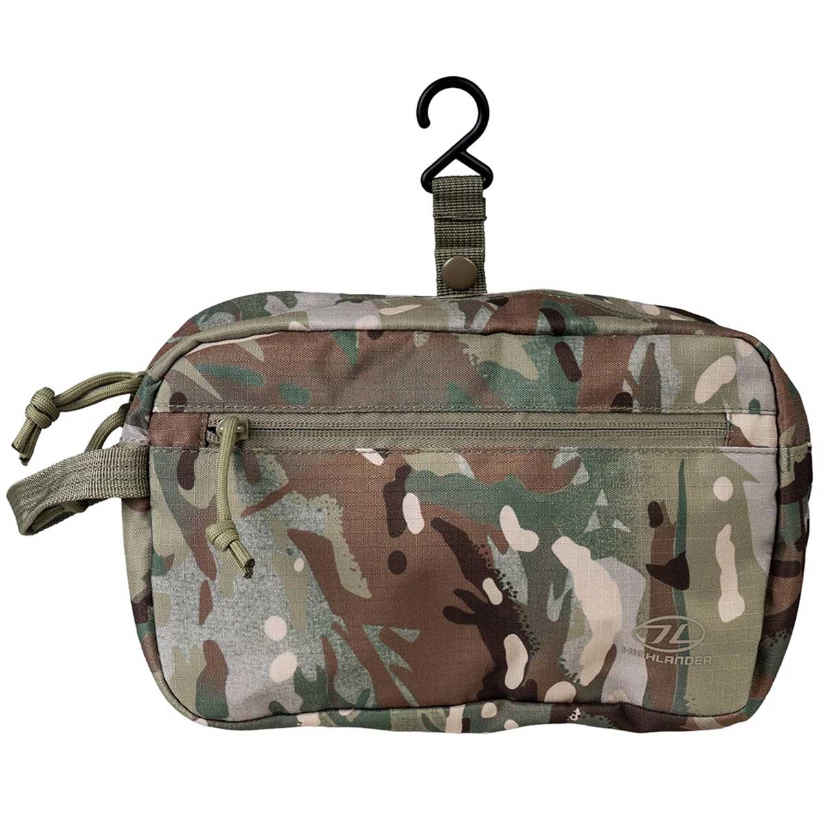 Highlander Sancho Toiletry Bag HMTC Camo - Image 3